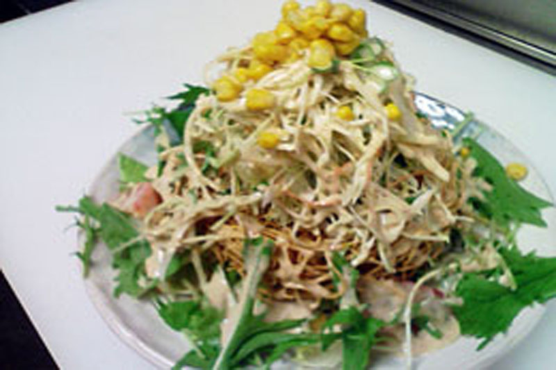 長崎サラダ　B級グルメ